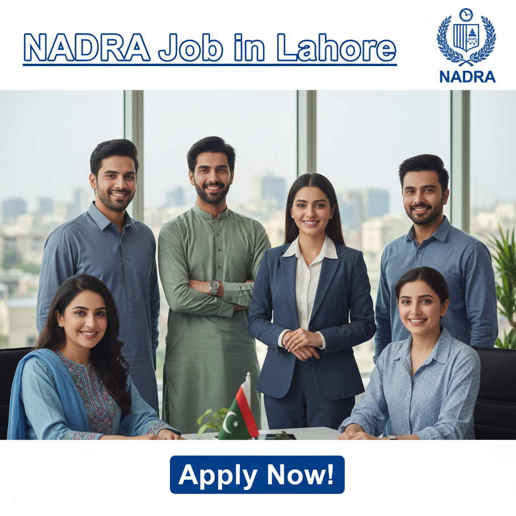 NADRA job in Lahore